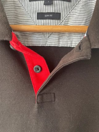 Tommy Hilfiger polo camiseta negro talla L #C006