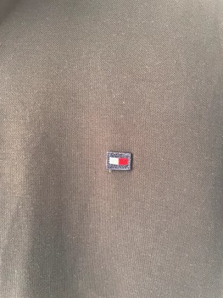 Tommy Hilfiger polo camiseta negro talla L #C006