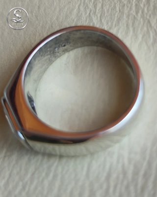 Anillo Plata 925 con Circonita Talla Esmeralda