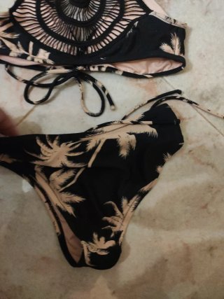 Bikini donna con palme taglia 40 italiana