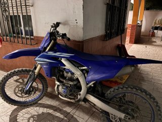 Yamaha YZF Motocross Azul