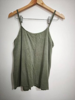 Camiseta de tirantes verde