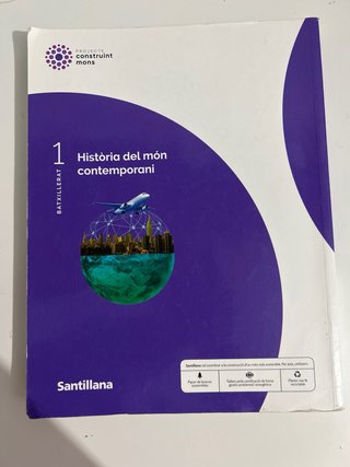 Libro1 bachillerato història del món contemporani