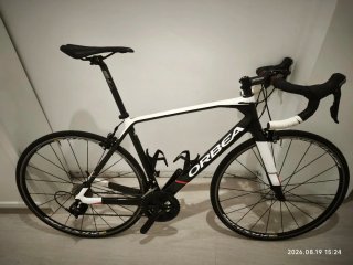 Bicicleta Orbea Carretera Blanca/Negra Talla 55