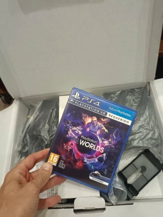 Gafas Realidad Virtual PS4 + VR Worlds