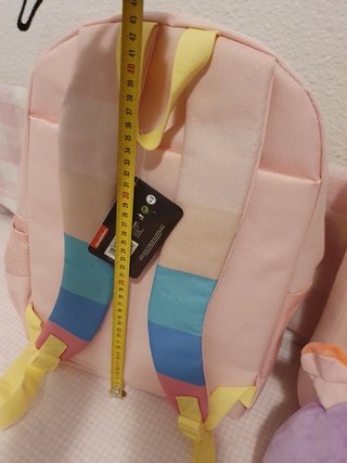 Mochila Escolar Garfield Rosa