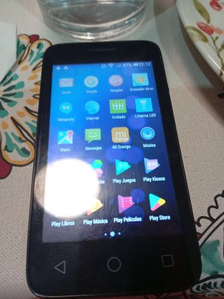 Teléfono Móvil Negro