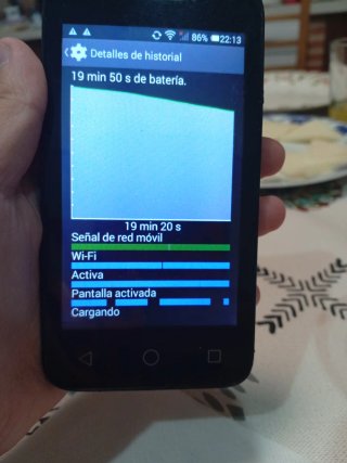 Teléfono Móvil Negro
