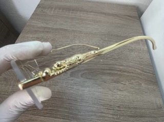 Gafas de marco con baño de oro Diseño panteras