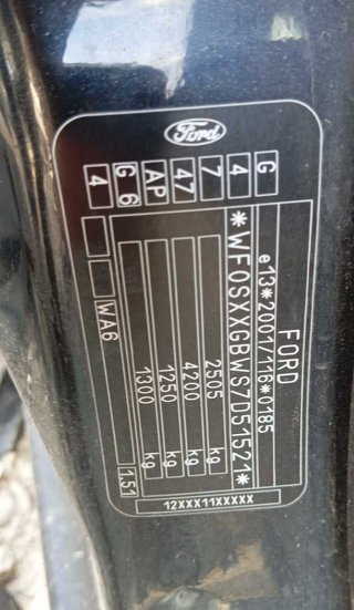 Llanta ford 7jx17 galaxy 2.0 tdci 370398