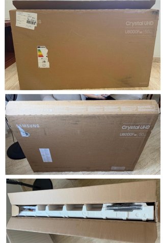 TV Samsung 50” 4K Roto- para reparar o piezas