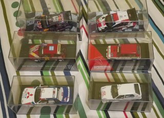 Lote miniaturas coches rallies