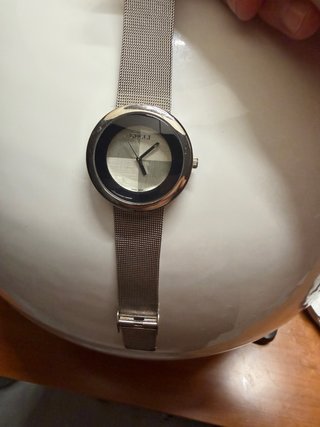 Reloj Gucci Mujer Plata y Blanco joya