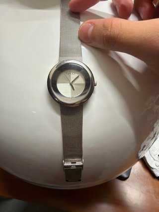 Reloj Gucci Mujer Plata y Blanco joya