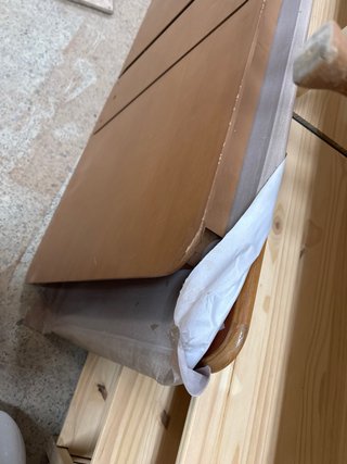 Mesa de madera maciza ampliable