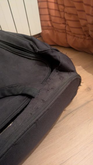 Bolsa de viaje con ruedas negra