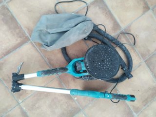 Lijadora de pared con aspiración