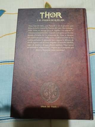 Libro de Thor y el poder de Mjölnir. Saga de Thor