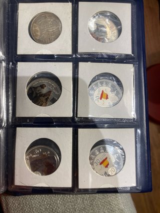 Monedas plata