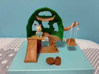 Sylvanian families casa del árbol de bebés !!