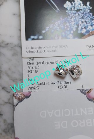 2 Charm Clip Pandora Circonitas