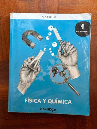 Libro Física y Química 1 bachillerato.