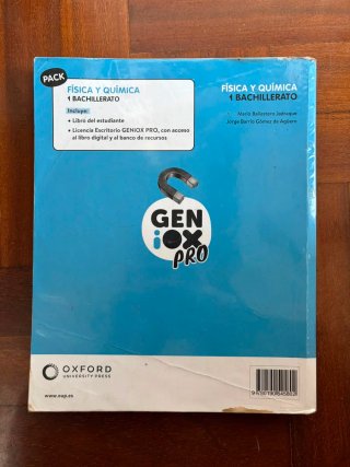 Libro Física y Química 1 bachillerato.