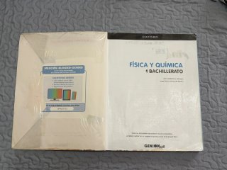 Libro Física y Química 1 bachillerato.