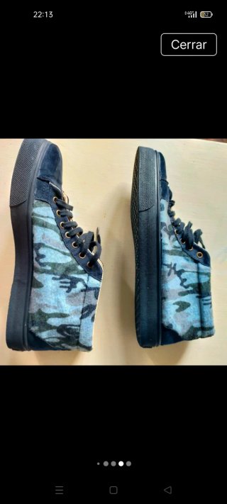 Zapatillas Shoecology Azul Multicolor