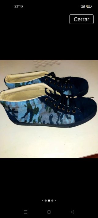 Zapatillas Shoecology Azul Multicolor