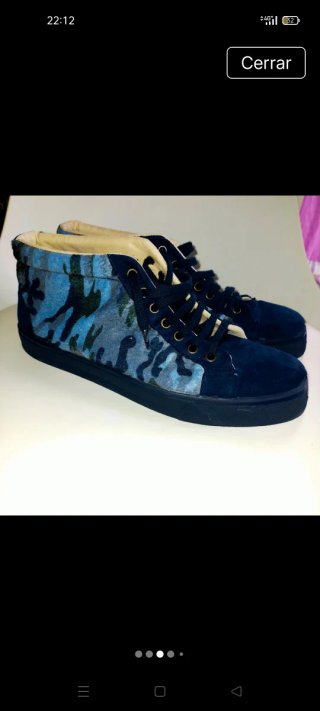 Zapatillas Shoecology Azul Multicolor