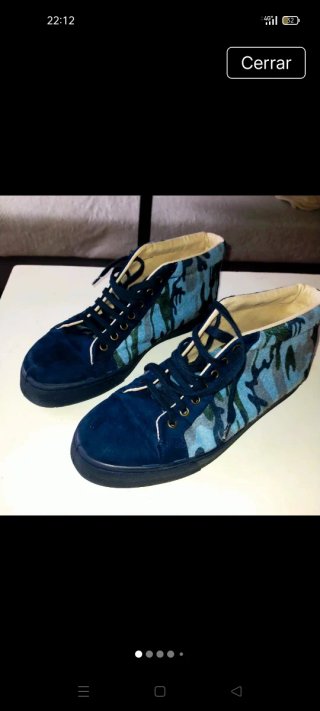 Zapatillas Shoecology Azul Multicolor
