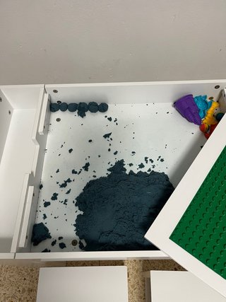 Mesa Construcción Lego con 2 Taburetes