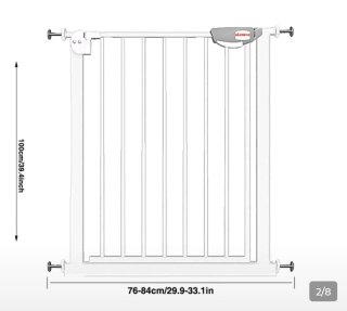 Barrera de seguridad para bebé/mascotas