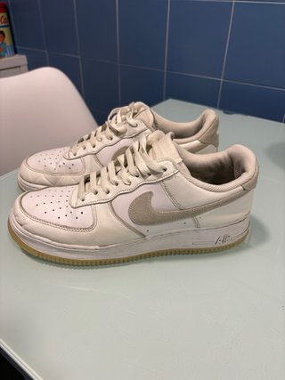 Nike Air Force 1 Gris y Blanco