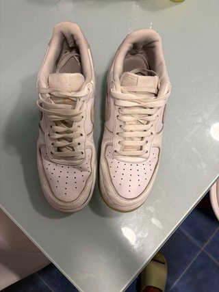 Nike Air Force 1 Gris y Blanco