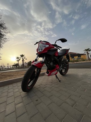 Moto 49cc Roja de Marchas