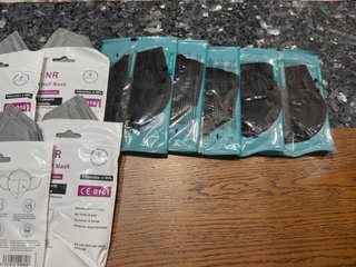 65 Mascarillas FFP2 NR (Blancas, Grises, Negras)