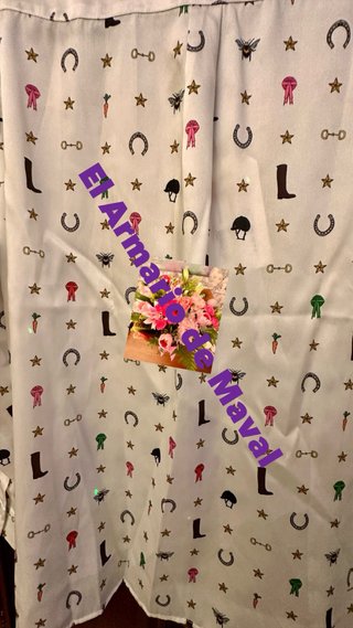 Camisa estampada nueva