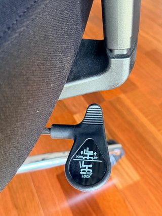 Silla Oficina Ergonómica Escritorio Negra/Gris