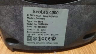 Bang & Olufsen Beolab 4000