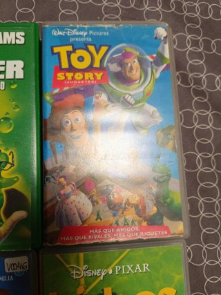 Lote 6 Películas VHS: Jumanji, Flubber, Toy Story,