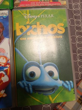 Lote 6 Películas VHS: Jumanji, Flubber, Toy Story,