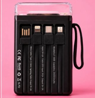 LEOVIN Power Bank Solar 20000mAh