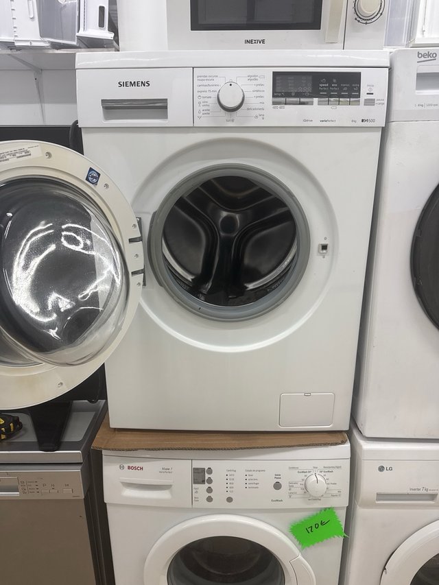 Máquina de Lavar Siemens iQdrive 8kg