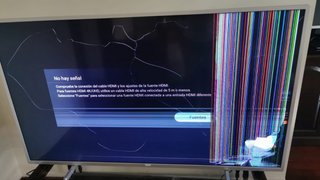 Philips 55 para piezas - Pantalla Rota