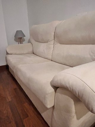 Sofá de 2 plazas beige