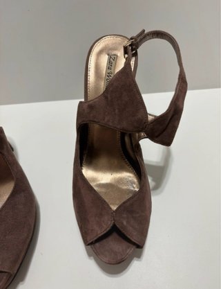 Tacchi Zara marroni