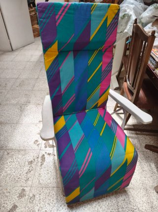 Tumbona plegable multicolor (3 unidades)