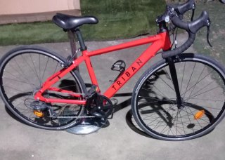 Bicicleta Infantil Triban RC 100 Roja